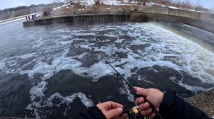 Не мормышинг.Курьяновский сброс, ловля плотвы на вобл?