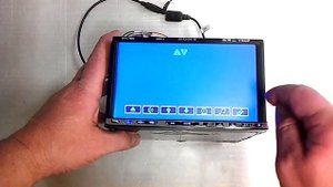 Ремонт DVD SONY DVX-7800 - замена сенсора / Repair Car DVD SONY DVX-7800 - replace touchscreen