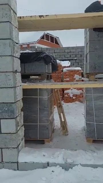 Кладка стен из теплоблока, продолжение смотреть онлайн