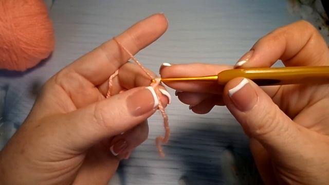 Урок 2. Столбик без накида. смотреть онлайн