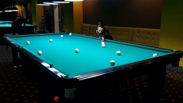 Чужой #учимсявбильярд#русскийбильярд39# Оганнес Аштаракский смотреть онлайн