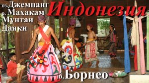 Индонезия. Часть 7/10. Остров Борнео. Круиз по реке Махакам.