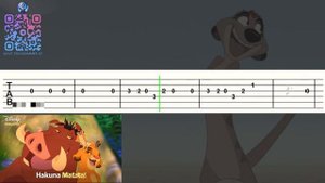 🎸The Lion King - Hakuna Matata Guitar Tutorial Ⓜ️