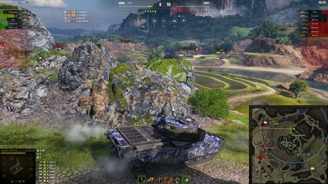 [Fermani wot] Centurion AX Вожак ломает рандом! Красивейший Колобанов на лучшем ст 10 уровня