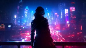 Неоновый город - Фоновая музыка в стиле Киберпанк, неоновая музыка, электронная музыка
