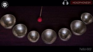 7aSU-002 Набор 7 поющих чаш Healingbowl®  Professional Surya®