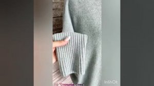 джемпер овер на вязальной машине