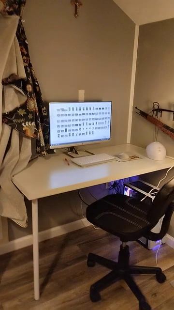 обзор на моё рабочие место ПК для монтажа #shorts #обзор смотреть онлайн