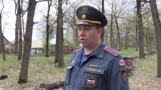 В Чердаклинском районе сотрудники регионального МЧС провели профилактический визит в детский лагерь