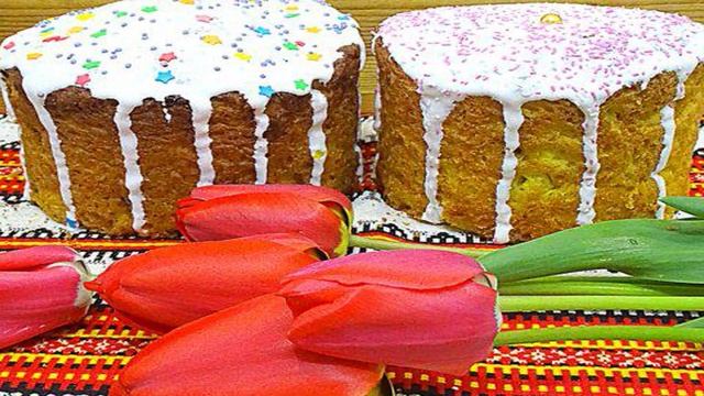 Куличи на желтках