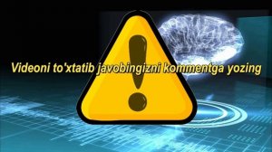 Мантикий Саволлар - Заковат уйинчиларидек фикрланг // Yangi zakovat mantiqiy savollari