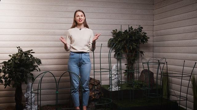 Опоры для роз и винограда! Виды опор для растений и для смотреть онлайн