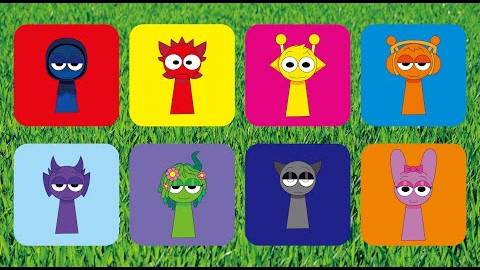 СПРУНКИ Sprunki | Кубики-Спрунки! УГАДАЙТЕ, какой персонаж-Спрунки выпадет из кубиков. смотреть онлайн