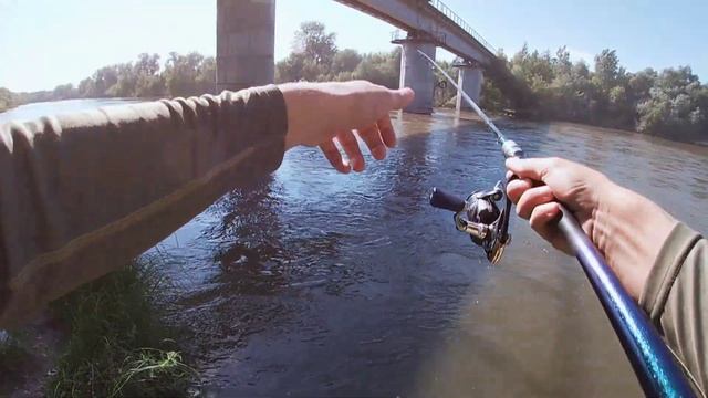 Рыбалка в августе! Спиннинг в дугу от этих кабанов..