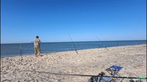 Ловля кефали фидерным удилищем на море. Тестирую новы?