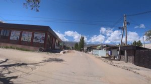 4K. Г. Чолпон -Ата, улица ЧЕКУРОВ СОКИН (ГОРЬКОГО). Кыргызстан