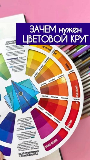🍭 Цветовой круг помогает решить множество задач! 
Разбираем все возможности вместе с Дарьей 🫶
