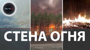 Амурская область в огне | Лесной пожар угрожает ЗАТО Циолковский | «Господи, это что такое?»