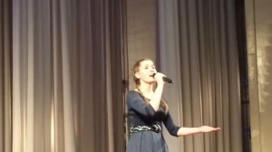 Песня гляжу в озёра синие. концерт конкурс-фестиваль музыка звёзд 28.11.2015 певица Алёна Заходякина