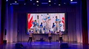 "Синий платочек" - хореографический коллектив "Запорожские обереги" (ММК) 80-летие Дня Победы