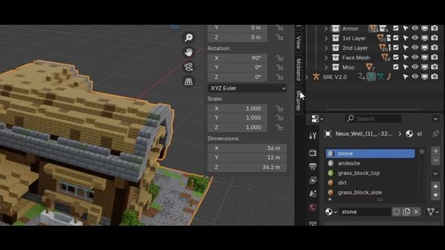 КАК СОЗДАТЬ 3D МАЙНКРАФТ АРТ В БЛЕНДЕРЕ | Гайд - 2024 смотреть онлайн