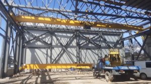 Монтаж кран балки.