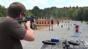 AK47 VS AR15 - стрельба на скорость.