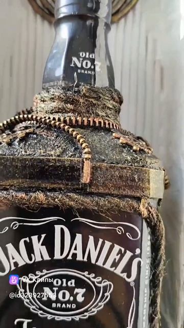 Джек Дэниэлс в стиле Стимпанк #steampunk #ручнаяработаназа смотреть онлайн