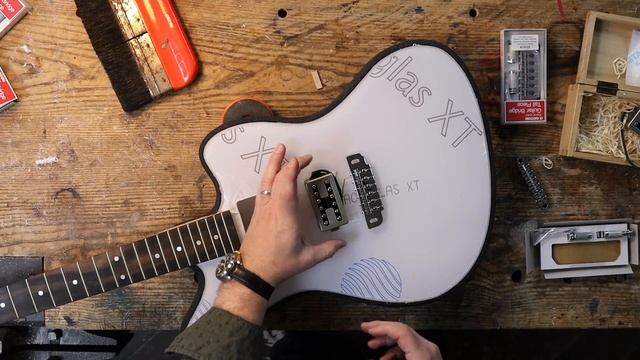 Прозрачная гитара из оргстекла: The Vertex| Создание гитар