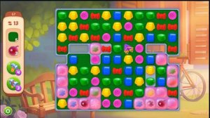 🌸Homescapes 🌸Растилаем зеленый ковер и собираем вишенки Прохождение 57 уровня Видео игры для детей