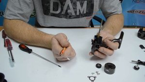 Розбирання котушки DAM Quick 2