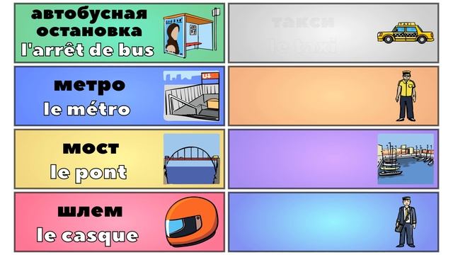 Урок 91. Транспорт | Французский язык с нуля. смотреть онлайн