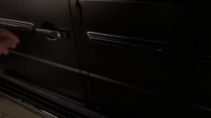 Выдвижные пороги с подсветкой Mercedes G63 W464 w465