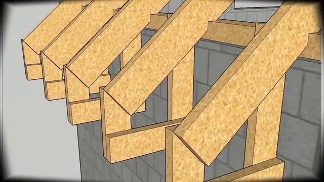 План двухскатной крыши. смотреть онлайн