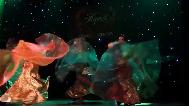 Танцевальный центр Мипарти — гр  Восточного танца  - Paul Dinletir -pharaonic смотреть онлайн