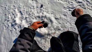 Зимняя рыбалка, весной