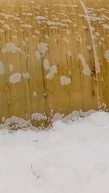 Зимой,огребание теплиц в глубинке очень важная работа смотреть онлайн