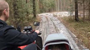 29.03.2025 Пара дел в деревне и конечно же покатушки на ИЖ Юпитер 5, проба дороги по лесу.