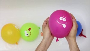 Песня красный шарик где же ты изучаем цвета лопаем воздушные шарики