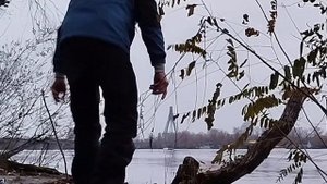 щука поздней осенью 2024 р. #наживца #щукаокунь #fishing