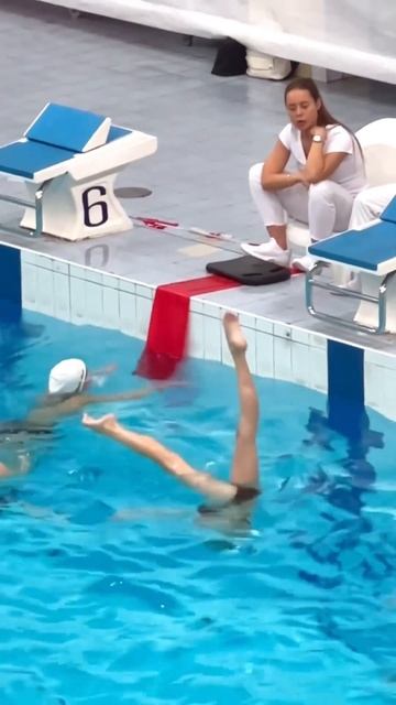 Синхронное плавание. Соревнования в Петербурге. СШОР ? смотреть онлайн