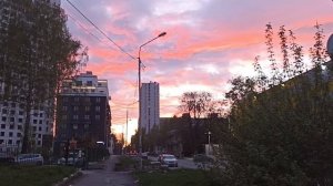 Красивый закат