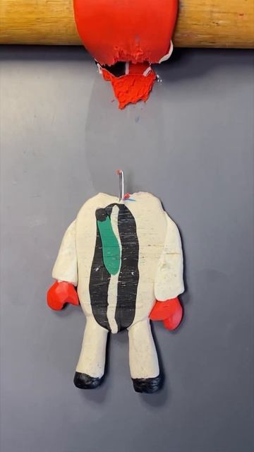 Rainbow Friends Red Smiling Critters #sculpting #plasticine #rainbowfriends #smilingcritters смотреть онлайн