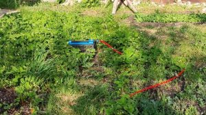 Купили классную поливалку распылитель веерный и уста?