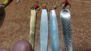 Набор зимних блесен на Судака