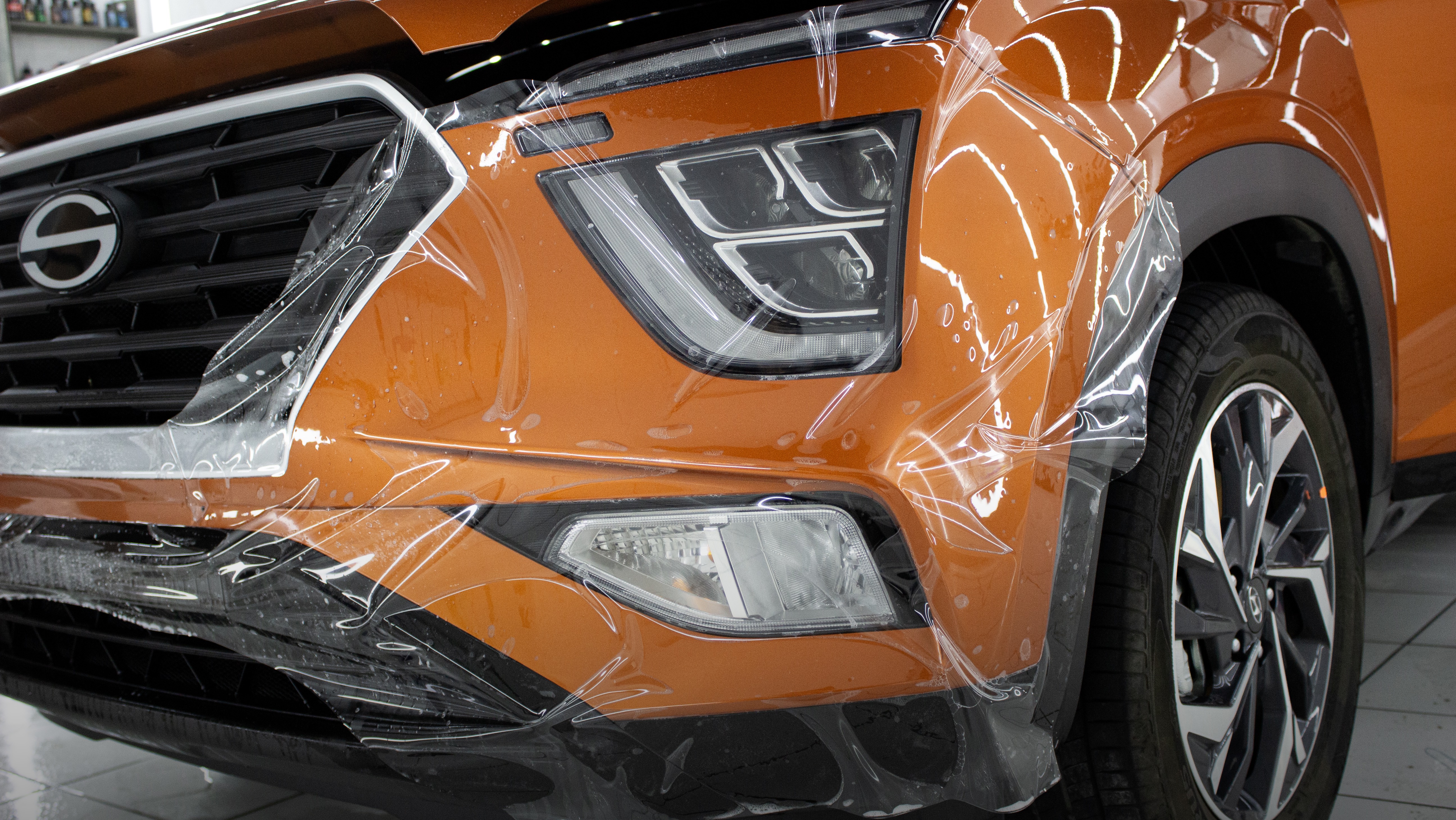 Solaris HC на защите кузова (Hyundai Creta)