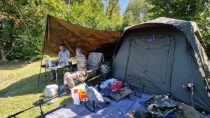 ЛАГЕРЬ КАРПЯТНИКА.Готовим обед на природе.#карп #fishing #?