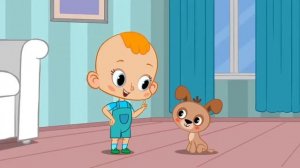 Развивающий музыкальный мультик "Привет малыш" 👶 песенка про паровоз 🚊🚃🚞