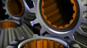 Футажи часы 4 шестеренки