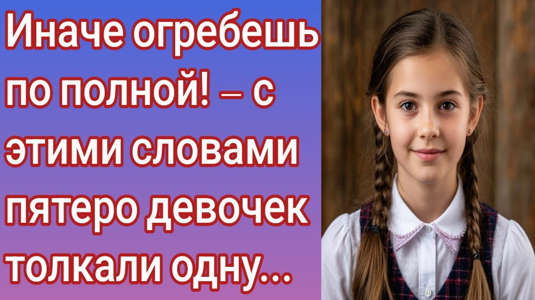 Рассказ/Иначе огребешь по полной! – с этими словами пятеро девочек толкали одну.. /Жизненные истории